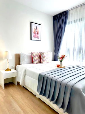 Condos for rent The Nine Rama 9 : P1054 Condo for rent Icondo Active Phatthanakan, beautiful room, fully furnished, washing machine, super special price.