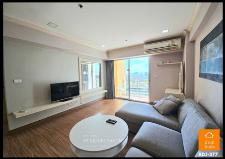 My Resort Bangkok (67.62 sq.m.) 2 bedrooms, 1 bathroom, near MRT Phetchaburi