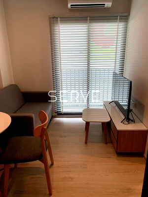 คอนโดให้เช่า : 🔥1นอน ห้องว่างพร้อมอยู่ แต่งสวยมาก เฟอร์จัดเต็ม คอนโดทำเลดีในย่านบางนา ติด เซ็นทรัลบางนา  @  NUE Noble Centre Bangna 