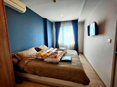 Condos for sale BTS Bearing : For sale The Gallery Bearing , 16th floor, near BTS Bearing. Size 34.28 sq m.