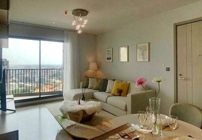 Condos for rent : Rhythm Ekkamai. 2beds 70sqm. Line id: @pfagent