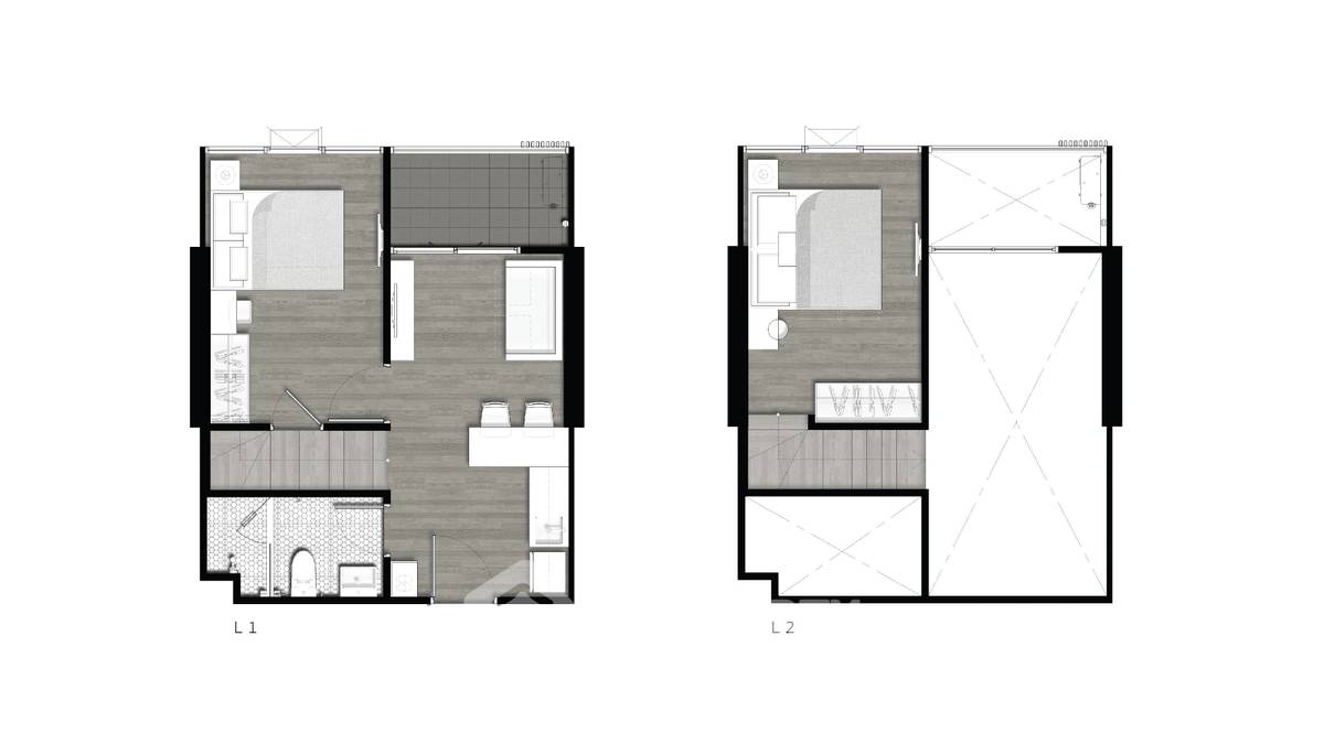 picture 2-BR Condo at Altitude Unicorn Sathorn-Tha Phra near BTS Talat Phlu (ID 1176028) - 15/15