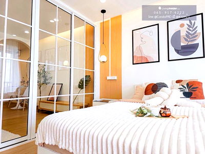 Condos for sale MRT Lat Phrao 101  : P-937🌻Condo City Villa price 1.29 M.🌻 💛Near MRT yellow line💛 *0659174222*