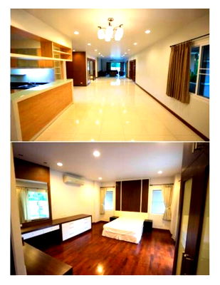 เช่าบ้านเดี่ยว เขตสวนหลวง : Rent หมู่บ้าน ปัญญา พัฒนาการ 30 บ้านใหญ่ 5 ห้องนอน 500 ตรม. เฟอร์ครบ 180,000 บาท