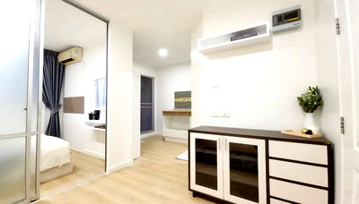 Condos for sale Siam University : Call : 065-754-4426 Lumpini Condo Town Bangkhae @MRT Bangkae 26.31 sq.m 1 Bedroom 4th floor Tower C, Fully furnished