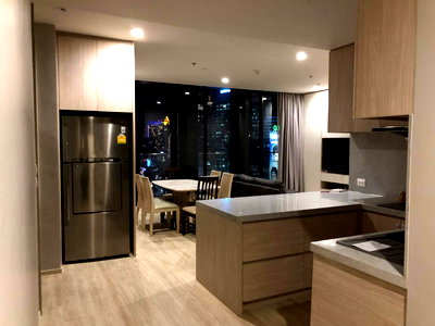 Condos for rent : ♦ Combine 3 Beds ♦ C Tower, 15+ Floor Type B01+A02 | 143.76 sq.m. 3 beds | Condo skywalk connect to BTS ploenchit and Central Embassy.