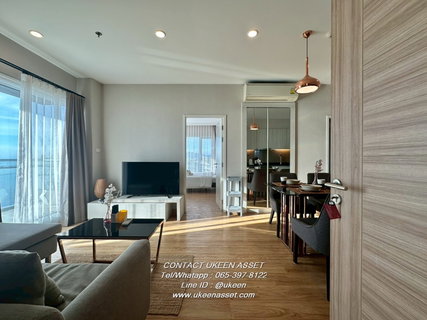 รูปภาพ UK01-272 ให้เช่า เดอะ ซี ศรีราชา— 2 ห้องนอน ชั้น 15 ขนาด 70 ตร.ม | เพียง 28,000 บาท /เดือน ระเบียงขนาดใหญ่ วิวทะเลพาโนรามา