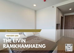 คอนโดให้เช่า รพ.รามคำแหง : ให้เช่า ✨ The Livin Ramkhamhaeng ✨ ใกล้ MRT Interchange ลำสาลี เฟอร์นิเจอร์ และ เครื่องใช้ไฟฟ้าครบ 
