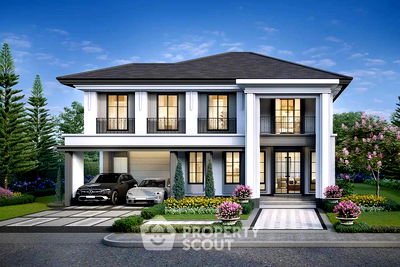 บ้านเดี่ยว มหาวิทยาลัยศิลปากร เมืองทองธานี : บ้าน 4-ห้องนอน ใน บ้านใหม่ (ID 1429574)