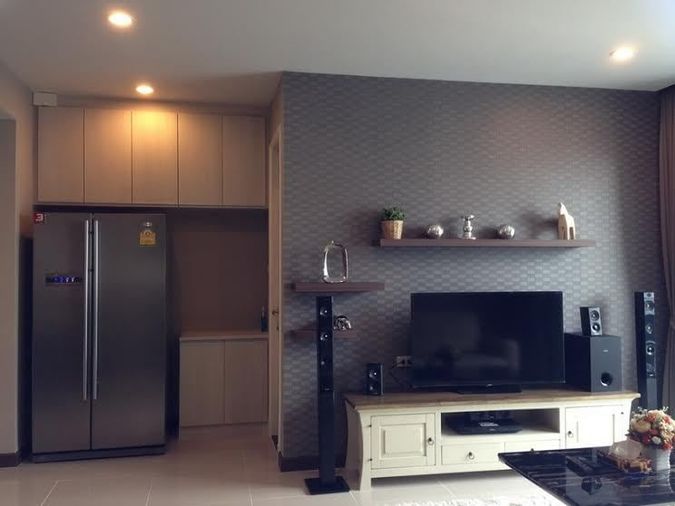 R5417 For rent Supalai Premier @ Asoke Asoke  2bed 2bath 45k