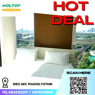 คอนโดให้เช่า : #R5048 ให้เช่าคอนโด Ideo Mix Phaholyothin