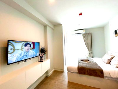 เช่าคอนโด BTS ตลาดพลู : P-38986 🏢ให้เช่า คอนโด เมโทร สกาย วุฒากาศ, Talat Phlu, Thon Buri, Bangkok พร้อมอยู่ ราคาถูก 🔥🔥🔥 Line Id: @easythaihome 085-592-2897