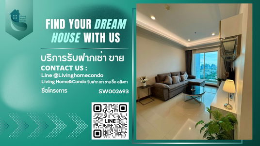 Selling below market price, Supalai Elite Phayathai Condo, fully furnished, ready to move in Location in the city center, near BTS Phaya Thai-SW002693