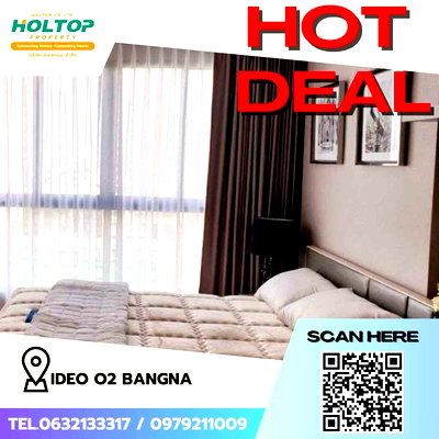 คอนโดให้เช่า : #Z1347 ให้เช่าคอนโด Ideo O2 BangNa