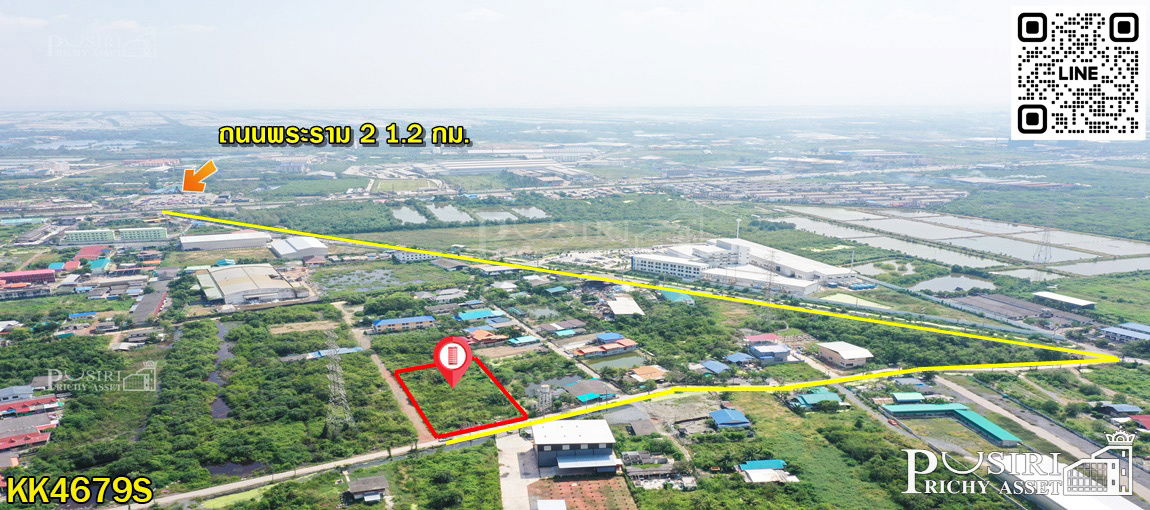 รูป ขายที่สวยสีม่วง 2 ไร่เศษ ใกล้พระราม 2 ถนน 2 ด้าน ในราคาที่ดีที่สุด เพียงไร่ละ 3 ล้าน - KK4679S - รูปที่ 5/5