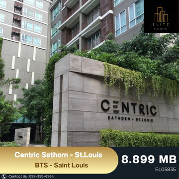 ✨ Centric St.Louis จุดตัดระหว่างสาทรกับความสงบ ห้องนี้คือคำตอบของคนอยากอยู่เมือง...แต่ไม่อยากวุ่นวาย ✔