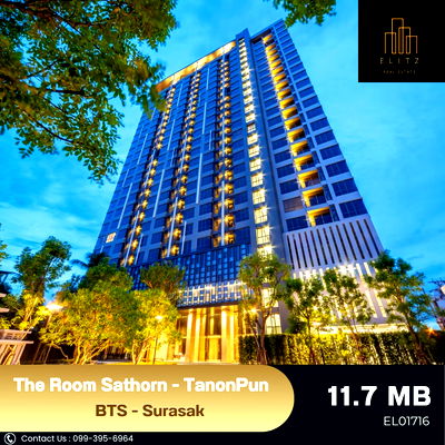 คอนโด BTS เซนต์หลุยส์ : ✨ ห้องพร้อม ขายจริง เจ้าของรีบขาย The Room สาทร-ถนนปั้น ยูนิตดี ทำเลเงียบ นี่อาจเป็นดีลที่ดีที่สุดตอนนี้ 💯