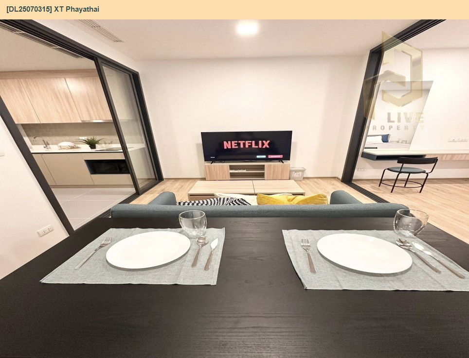รูป DL25070315 ให้เช่าคอนโด เอ็กซ์ที พญาไท (XT PHAYATHAI) ใกล้ BTS พญาไท พร้อมเข้าอยู่ โทรด่วน 0638692663 LineID @655ebbvc - รูปที่ 5/14