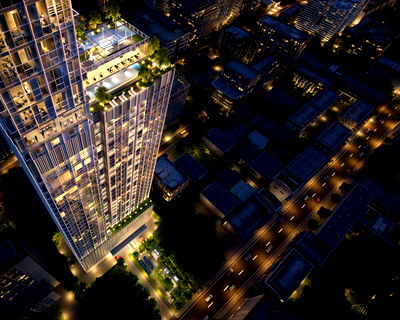 ขายคอนโด : Cloud Sukhumvit 23 : คอนโดใหม่ ใกล้ มศว. 3 นาที จาก  MRT Sukhumvit : 2 ห้องนอน  เริ่ม 9.9 ล้าน*