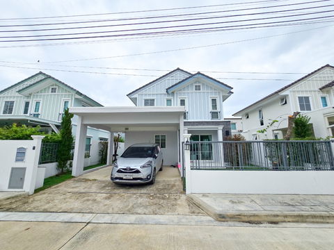 ให้เช่า บ้านเดี่ยว Villaggio 2 ศรีนครินทร์-บางนา บ้านสภาพดี ตกแต่งสวย มีระบบฟอกอากาศทั่วบ้าน 