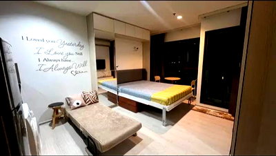 Condos for rent Bangkok : P1066 Condo for rent Rhythm Asoke , good location near MRT, beautifully decorated room with washing machine, super special price.
