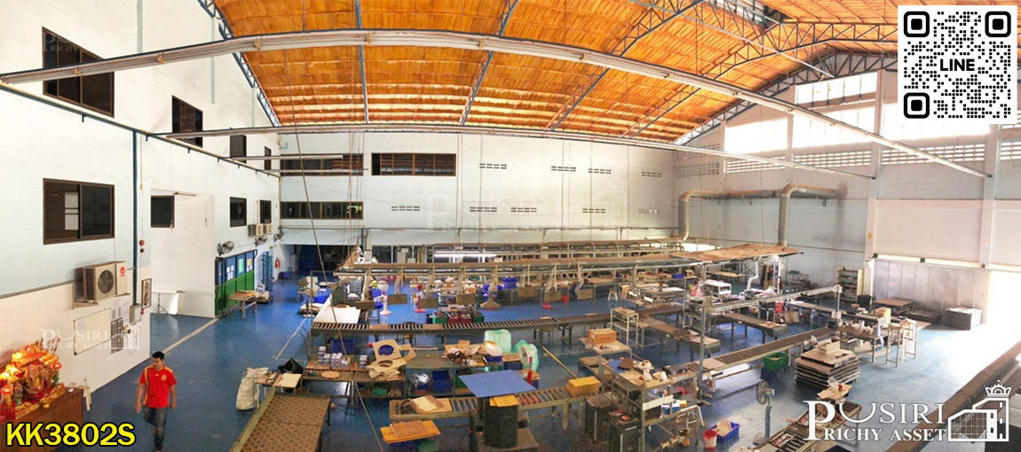 รูป ขายโรงงานพื้นอีพ็อกซี่ใหญ่เกือบ 3 ไร่ พื้นที่ใช้สอยกว่า 4,400 ตร.ม. พร้อมออฟฟิศ+ห้องพักคนงาน และพื้นที่ด้านหลังที่สามารถต่อเติมได้  - รูปที่ 2/10