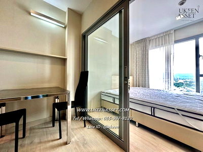 Condos for rent : UK01-300 Condo for rent Casalunar Mesto Condo: 1 bedroom, 33 sq m., only 12,000 baht/month, near Central Chonburi