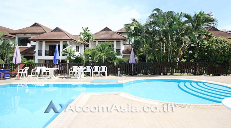 รูป 🔼🔽 AccomA 📩 House in tropical compound with pool and greenery in Sukhumvit (AA27343) - รูปที่ 1/1