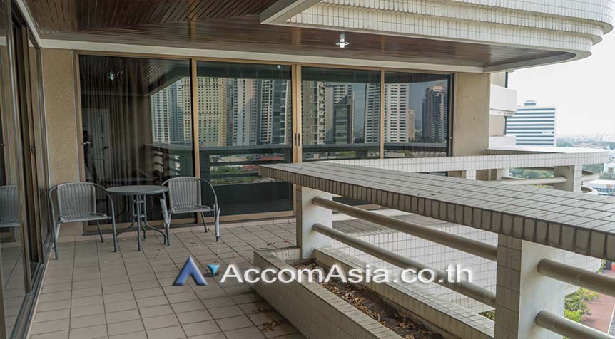 รูป 🔼🔽 AccomA 📩 Spacious condo with large balcony at elder building, Promsuk (24443) - รูปที่ 2/12