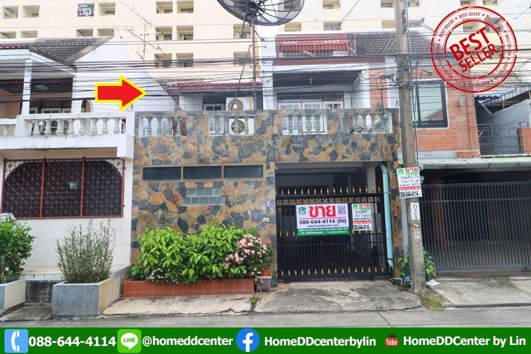 Townhouse for sale Ramkhamhaeng 24 Yeak 8 Hua Mak Bang Kapi 