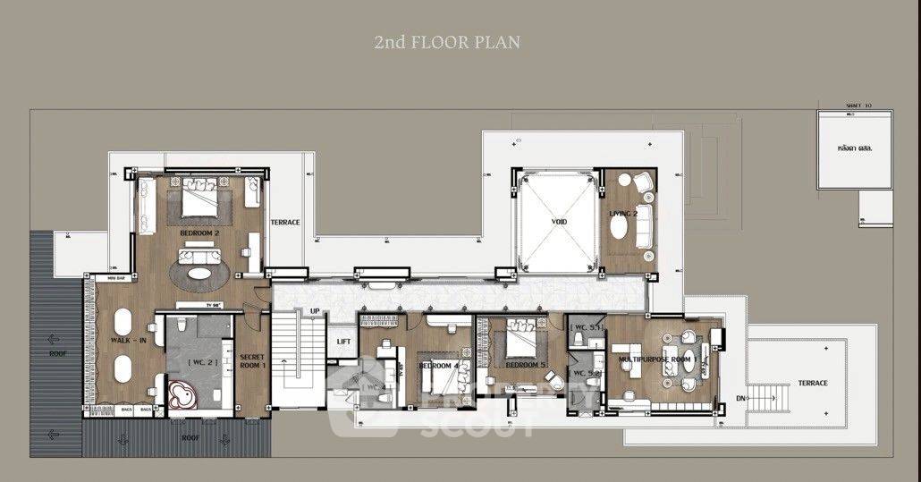 picture 5-BR House near ARL Ramkhamhaeng (ID 2197358) - 16/17