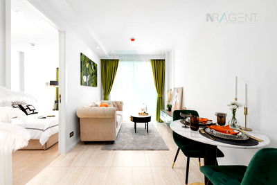 Condos for rent : 🚩 For Rent Condo CRAFT PLOENCHIT Building 1, Floor 3,1 bed room, Room size 39 sqm