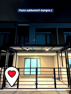 เช่าทาวน์โฮม วิทยาลัยนานาชาติราฟเฟิลส์ : HB011 Pleno Sukhumvit-Bangna 2