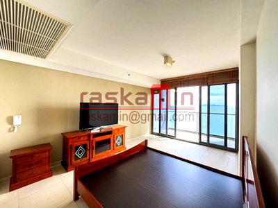 Condos for sale : 🌟 Studio Condo for Sale with Stunning Sea View at Zire Wongamat Condominium, Pattaya 🌟