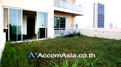 Condos for rent MRT Sam Yan : 🔼🔽 AccomA 📩  Bright duplex condo with rooftop terrace in Sathorn (13001830)