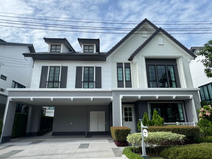 โอกาสสุดท้าย! บ้านตัวอย่างราคาพิเศษ ทำเลหน้า Clubhouse
