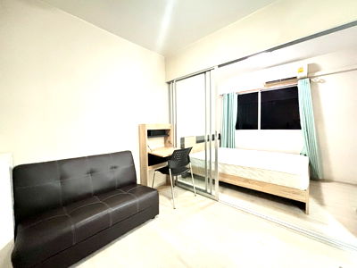 คอนโดให้เช่า : 🔔พลัม เฟส2 ให้เช่า 🔔 เฟอร์นิเจอร์ครบ เดินทางใกล้ ม.กรุงเทพ รีบทักเลยจ้า