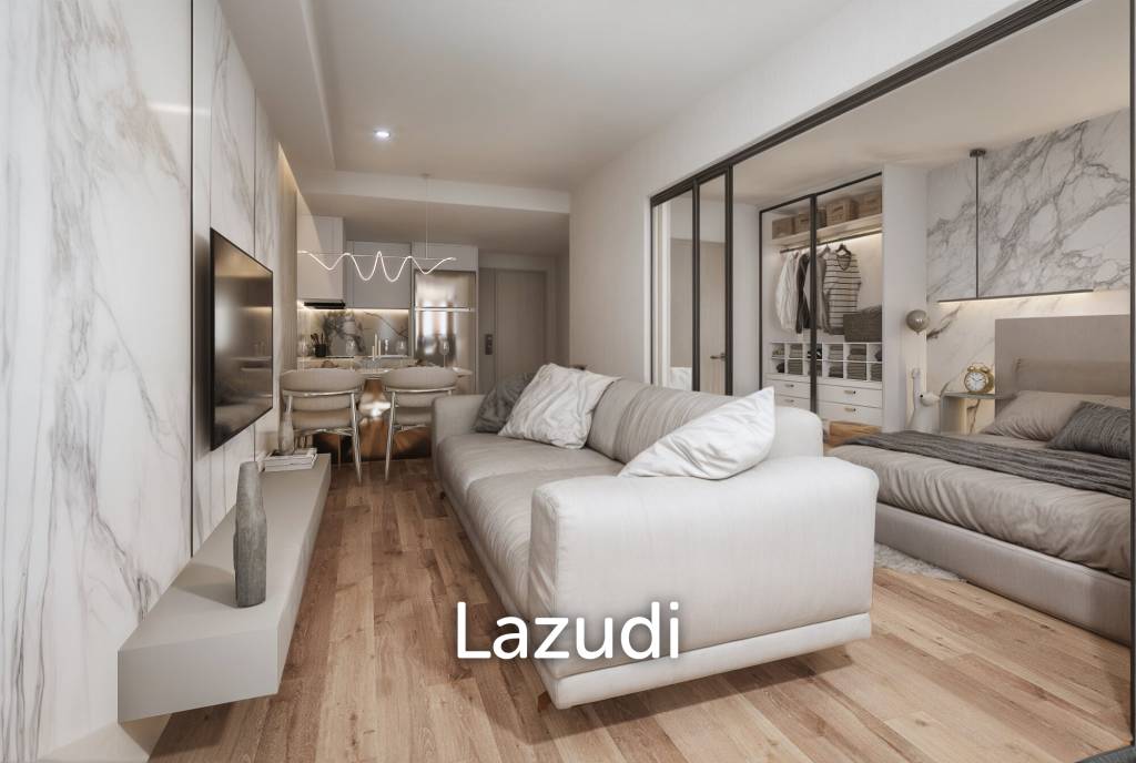 รูป 1 Bedroom 1 Bathroom 48.22 SQ.M Siam Oriental Oasis - รูปที่ 3/6