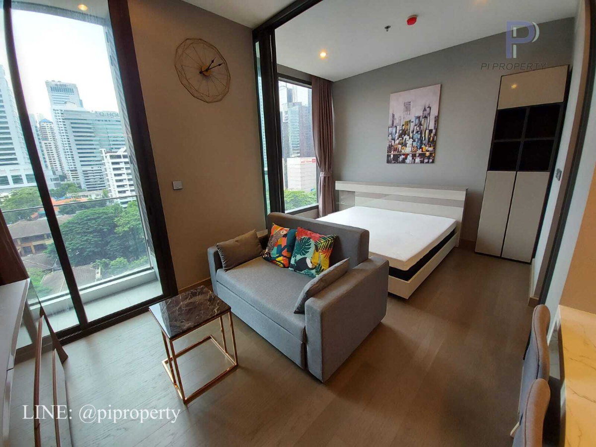 MRT 0 meter Luxury condo 1Bed unit for rent in The Esse at Singha Complex. Fully furnished and ready to move in. MRT 0メートル高級コンドミニアム1シンハーコンプレックスのエッセにあ