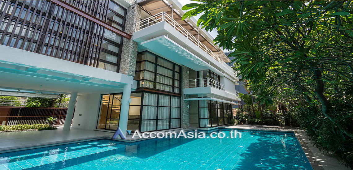 picture 🔼🔽 AccomA 📩 Private Swimming Pool 5 BR House in Khlong Ton Nuea (64741) - 3/20
