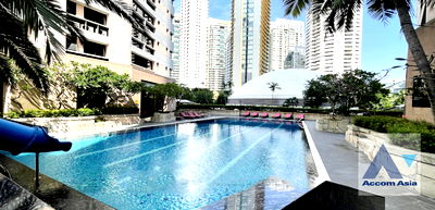 คอนโดให้เช่า : 🔼🔽 AccomA 📩 Modern condominium with bright interiors and full facilities in Sukhumvit (23628)
