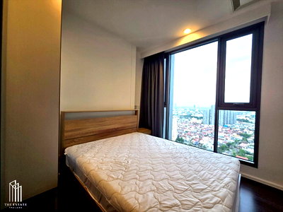 Condos for rent : For rent Whizdom Inspire Sukhumvit High floor, south direction, good wind, open view, near BTS Punnawithi @19,000 Baht