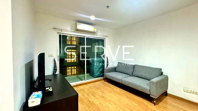 Condos for rent : 1 Bed Large Room Unblock view Fully furnished Good Location Close To  MRT Huai Khwang  @  U Delight @ Huaykwang