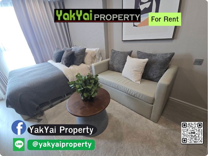 🌿 For rent Atmoz Oasis Onnut   resort-style condo in the heart of On Nut! 🚈 Near BTS On Nut / Near Century / Lotus / Big C Spectacular common area