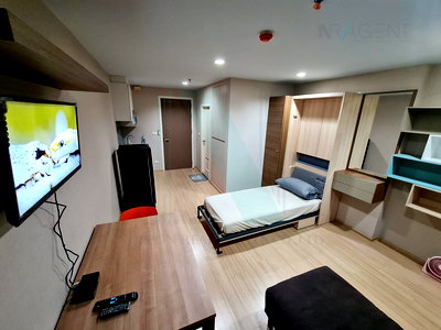 เช่าคอนโด ถนนวุฒากาศ : 🔺 ให้เช่าคอนโด คาซ่า คอนโด รัชดา-ราชพฤกษ์ อาคาร 1 ชั้น 9 สตูดิโอ ขนาด 27.00 ตรม ใกล้ รพ.พญาไท 3