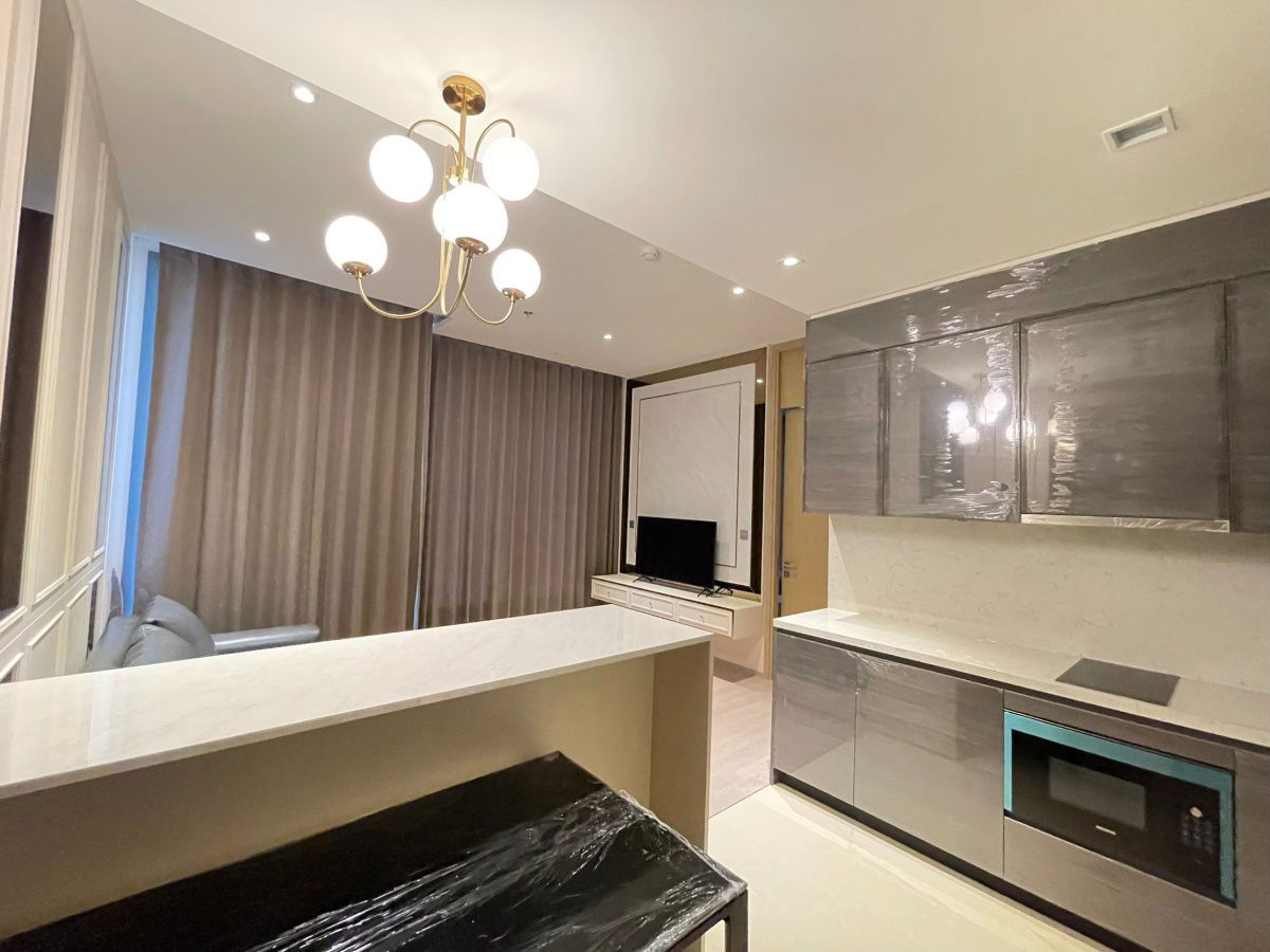 picture 🟢For Rent🟢The Esse Asoke, beautiful room, fully furnished, 📱ADD LINE @nathong97 (reply ⚡ 24 Hr) P379 - 1/11