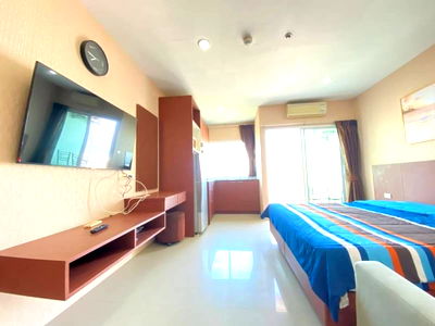 เช่าคอนโด ถนนพัทยา-นาเกลือ : ⛵ AD Hyatt ⛵ Sea view / 29F / Studio room >> THB8,500/month彡