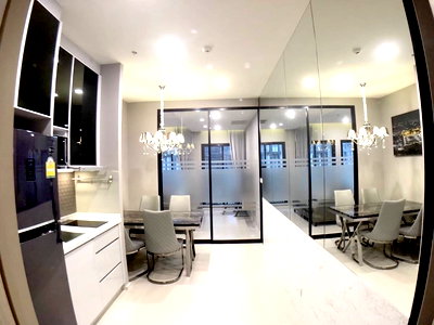 Condos for rent : ♢ Prime Location ♢ Tower A, 00+ Floor, Type A04 | 1 Bedroom, 47.00 sq.m. | Condo skywalk connect to BTS ploenchit and Central Embassy.