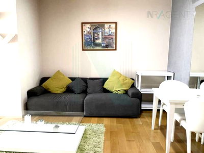 Condos for rent BTS Krung Thon Buri : 🚩 For Rent Condo HIVE SATHORN Building 1, Floor 21,1 bed room, Room size 48 sqm