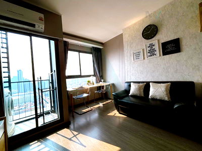 Condos for rent Bangkok University : For Rent Condo IDEO SUKHUMVIT 93 Building A, Floor 29,Studio, Room size 26.00 sqm